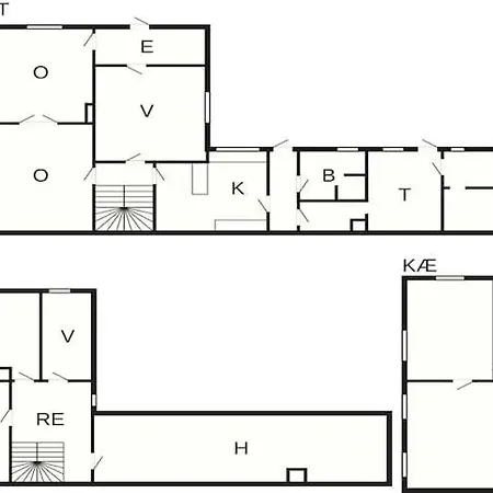 Prázdninový dům 7 Person In Tranekaer-by Traum *